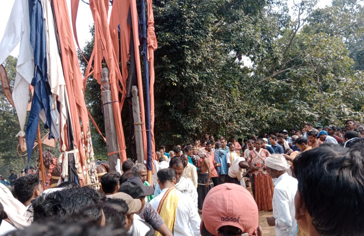 सातधार में गादी माई की दशहरा पर्व धूमधाम से मनाया गया