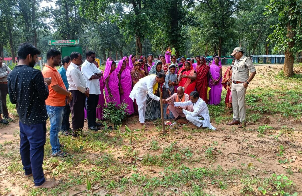 महात्मा गांधी रूरल इंडस्ट्रियल पार्क* के तहत् RIPA योजना का शिलान्यास कार्यक्रम का आयोजन किया गया