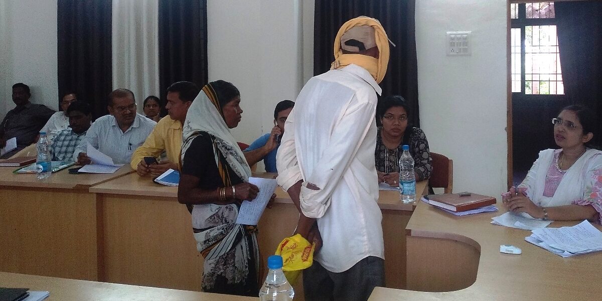 जनचौपाल में ग्रामीण एवं शहरी क्षेत्र से 45 आवेदन प्रस्तुत किये