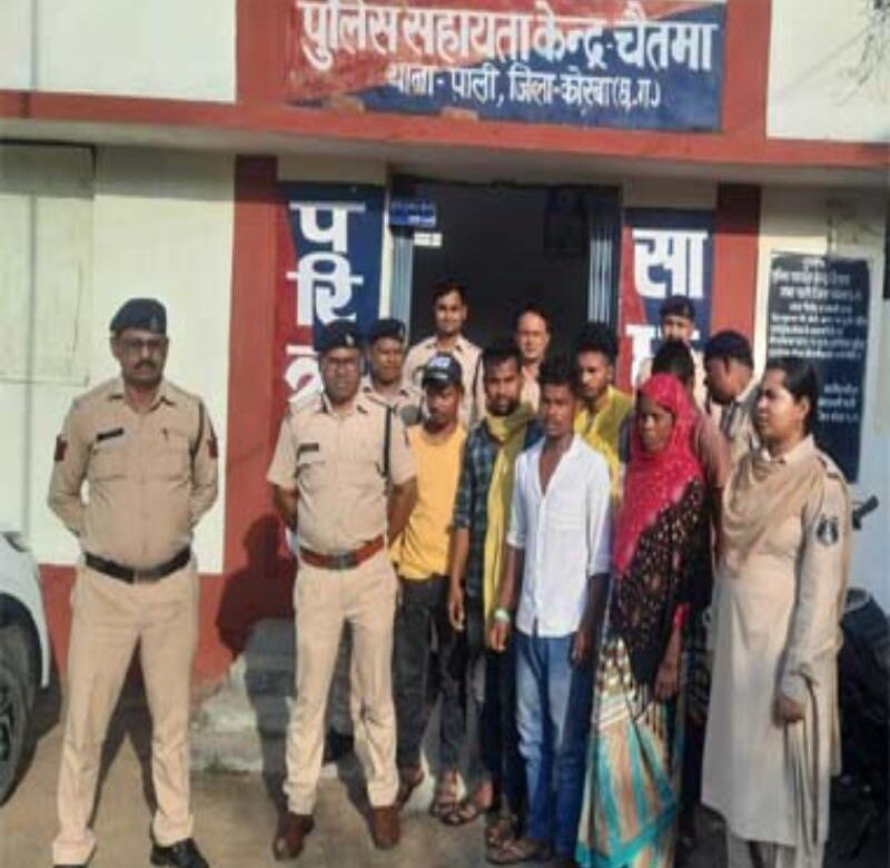 लूट हत्या घर में घुसकर प्रयास करने वाले 6 आरोपी मां बेटा सहित हुए गिरफ्तार