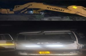 चैन माउण्टेन मशीन दो हाईवा