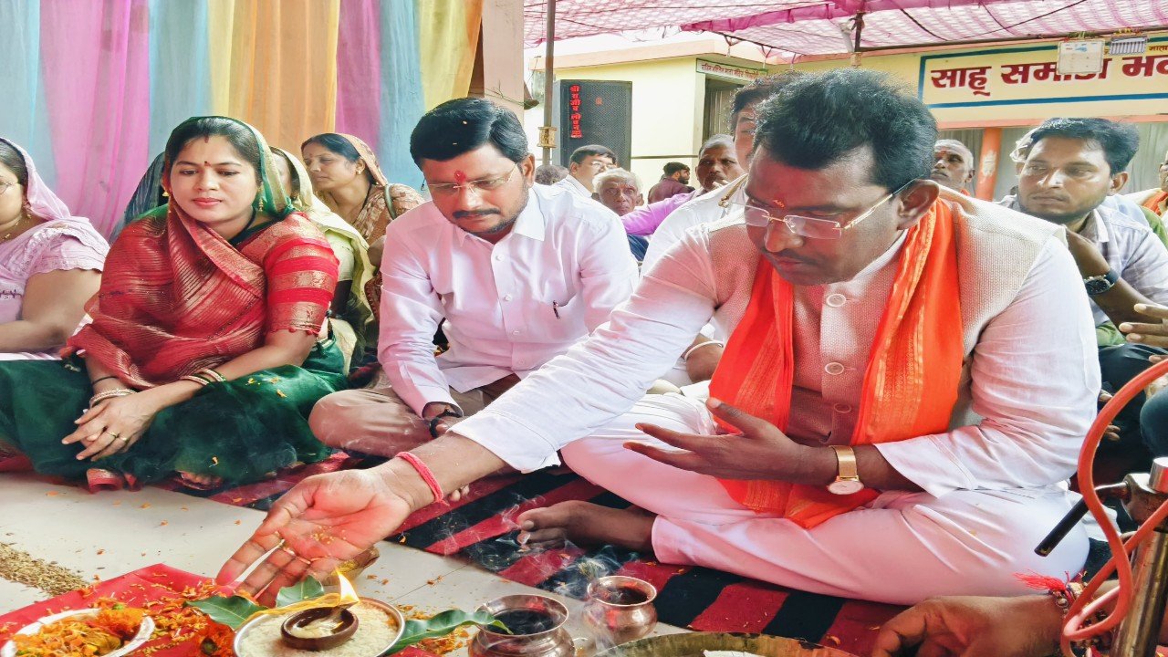 सड़क भूमि पूजन