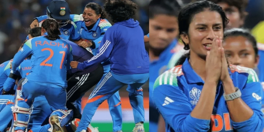 Women’s ODI World Cup 2025 : जेमिमा रोड्रिग्ज का शतक, भारत महिला टीम तीसरी बार फाइनल में, ऑस्ट्रेलिया को 5 विकेट से हराया, वनडे इतिहास का सबसे बड़ा रन चेज