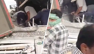 Horrific road accident in Telangana : बस और डंपर की टक्कर में 20 लोगों की मौत, कई घायल