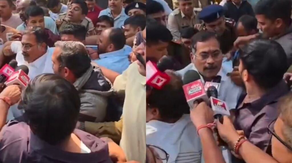 ब्रेकिंग : अमित बघेल ने किया सरेंडर, समर्थकों और पुलिस में हुई तीखी झड़प, भारी बल तैनात
