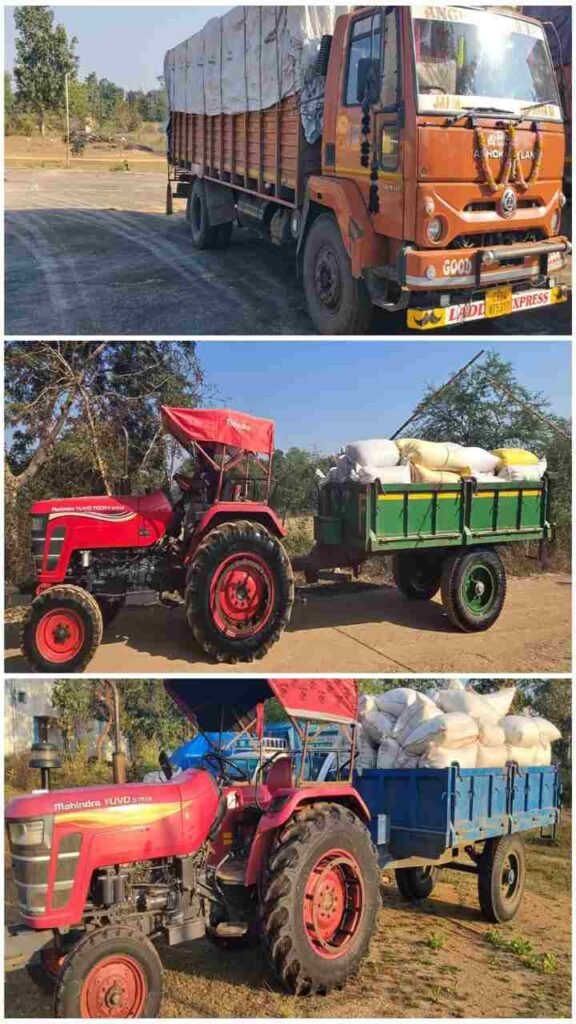 अमलीपदर: 314 कट्टा (141.3) कि्ंवटल कीमती 04 लाख 38 हजार 30 रूपये का अवैध धान को किया गया जब्त