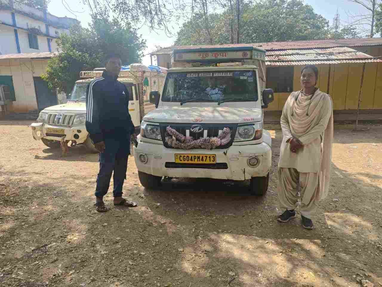 अवैध धान जब्त