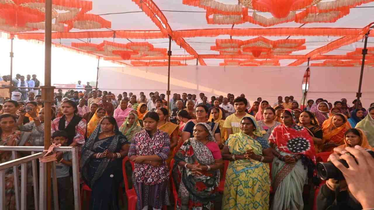 इस्कॉन मंदिर का भूमिपूजन