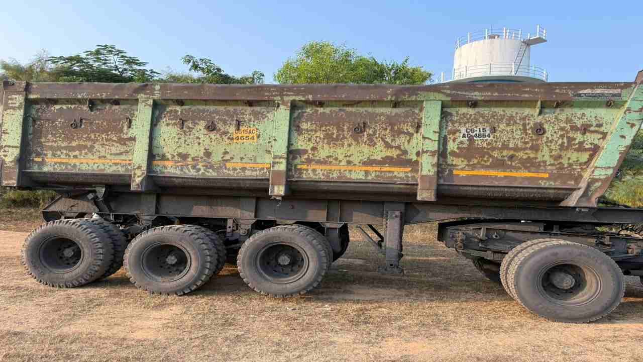 एसईसीएल कोल ट्रांसपोर्ट ट्राला