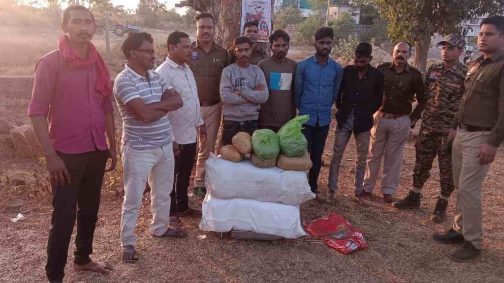 ऑपरेशन निश्चय अवैध गांजा