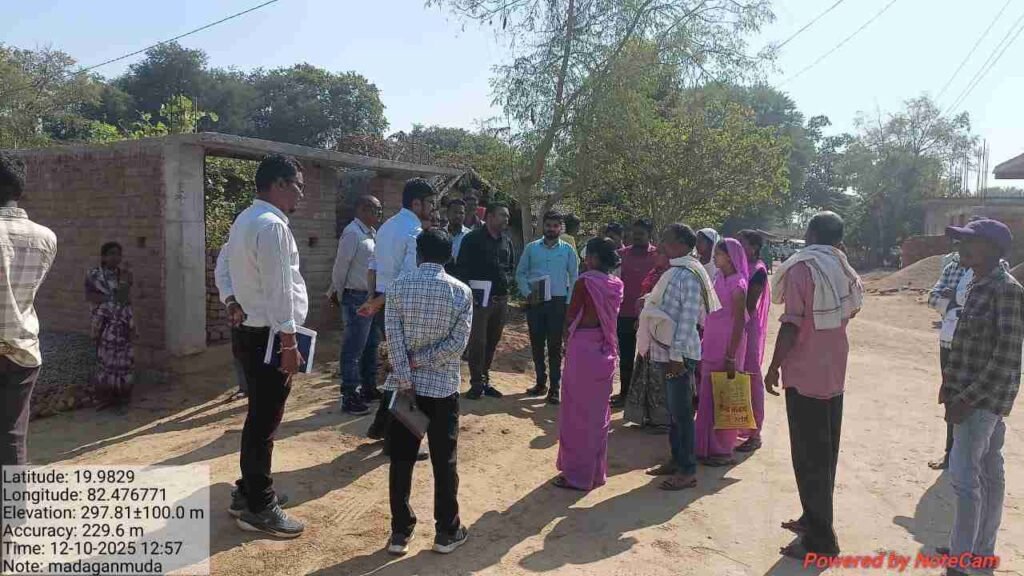 जिला पंचायत सीईओ चंद्राकर ने मैनपुर ब्लॉक में किया आवासों का सघन निरीक्षण जिला पंचायत सीईओ