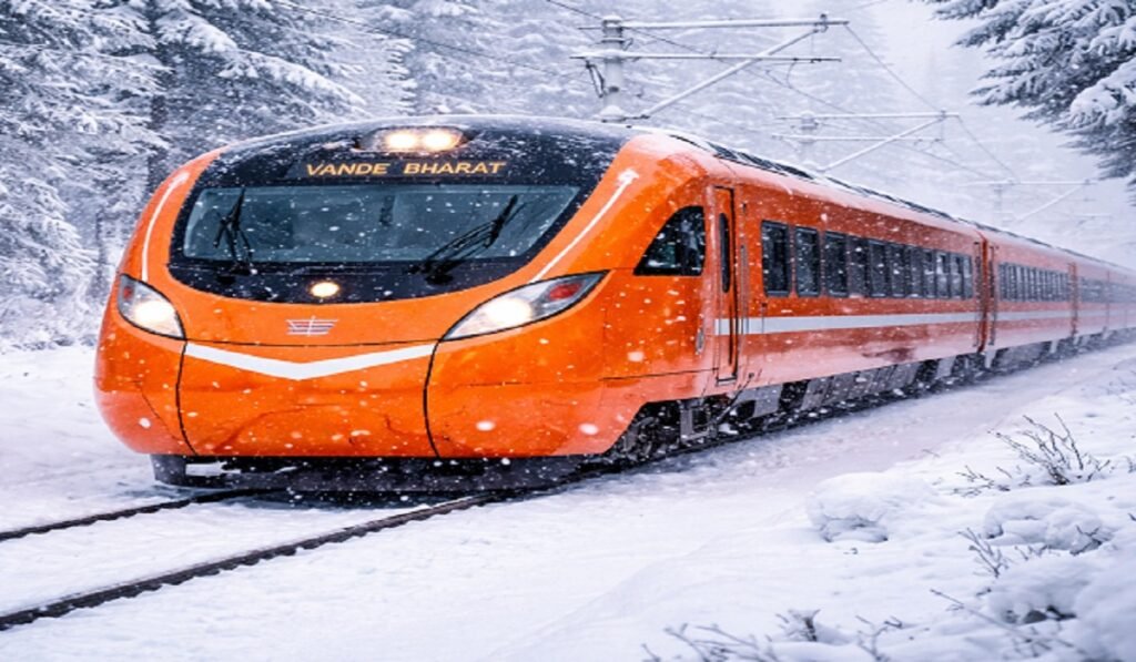 Snowfall Train Journey