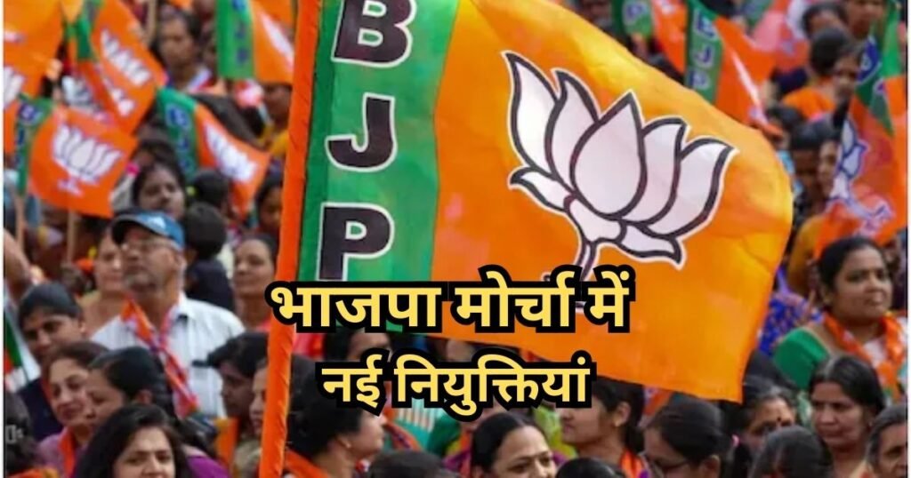 Chhattisgarh : भाजपा में अल्पसंख्यक और युवा मोर्चा में नई नियुक्तियां, जानें जिम्मेदारी किसे मिली भाजपा