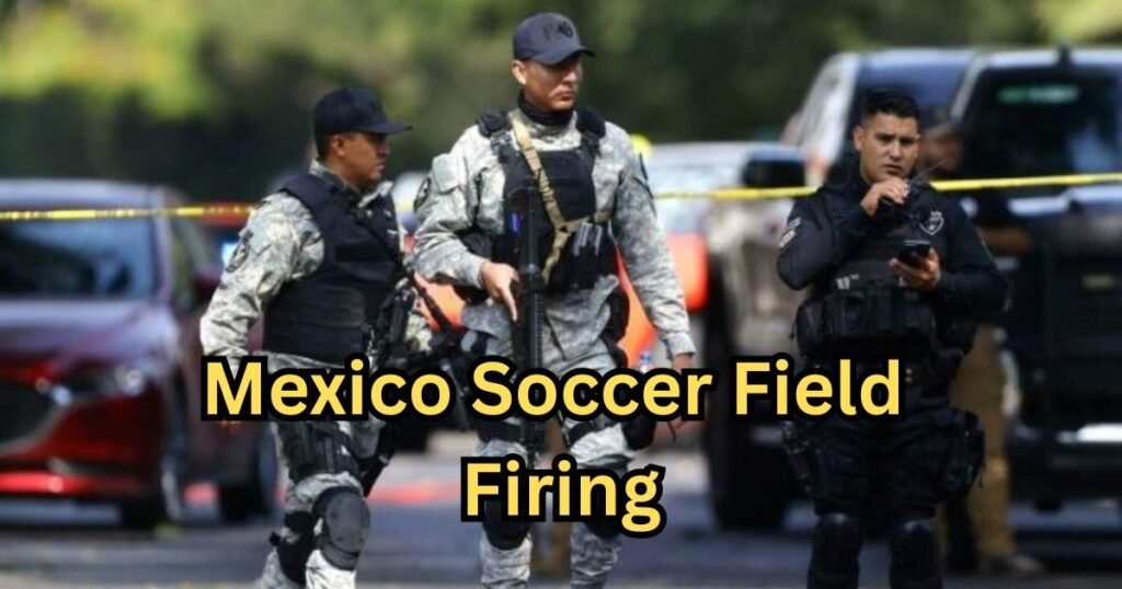 Mexico Soccer Field Firing