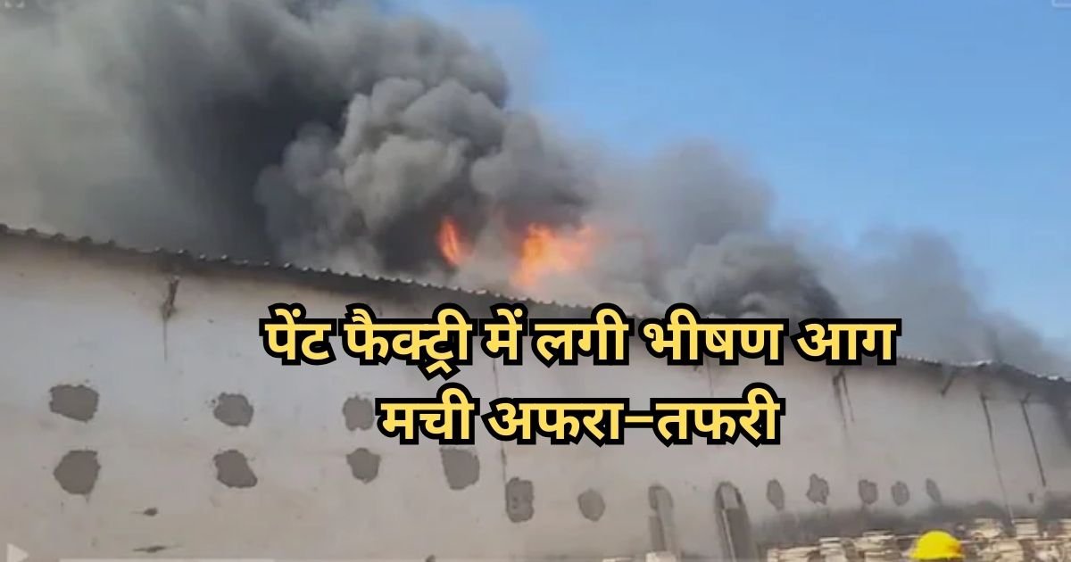 Bilaspur Factory Fire News