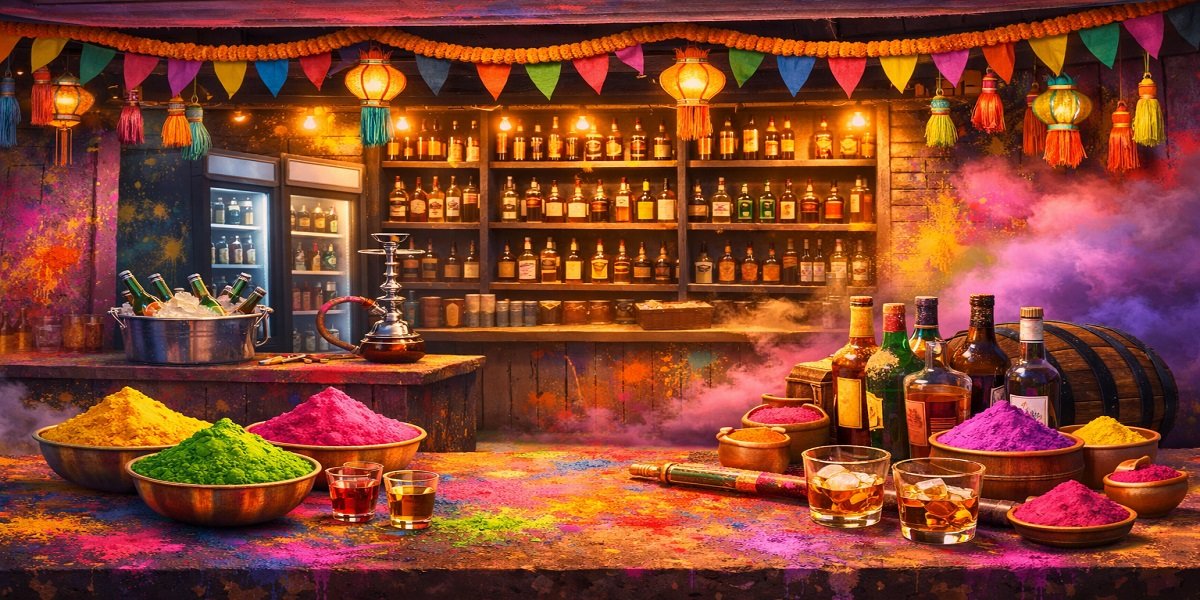 CG Holi Liquor Shop Open: