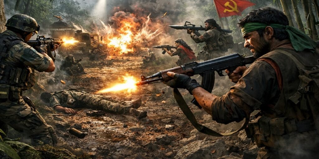 CG Naxalites Encounter