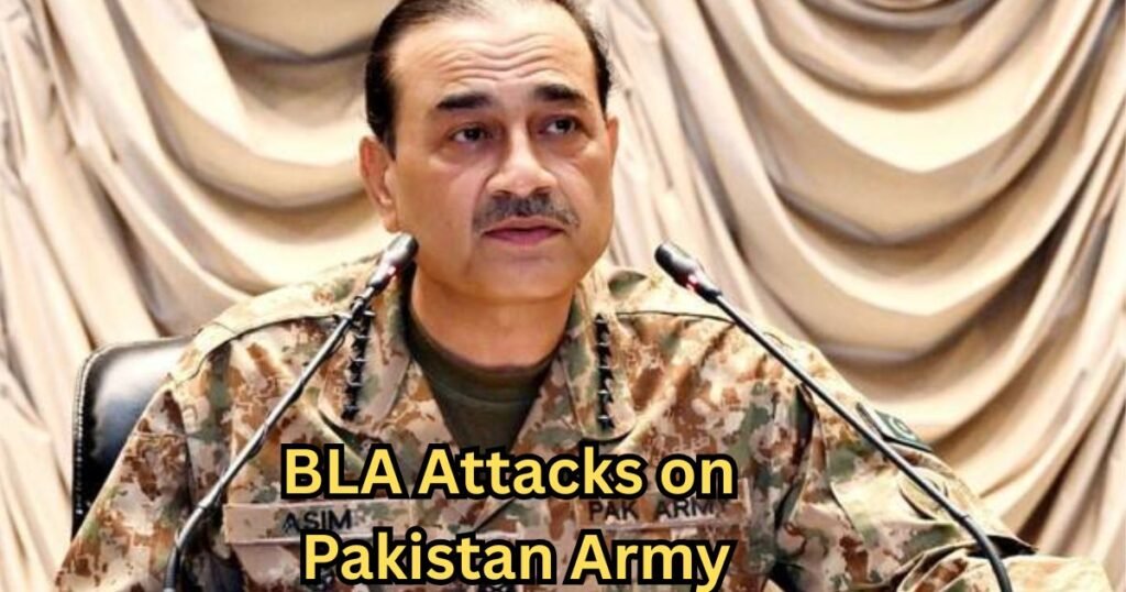 BLA Attacks on Pakistan Army